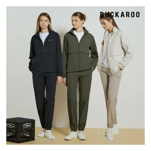 BUCKAROO 24SS 남녀공용 우븐 셋업 3종  할인 꿀팁