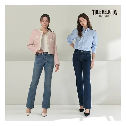 TRUE RELIGION 24SS 여성 소보텍 쿨 데님 2종 할인 꿀팁