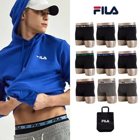 FILA 리얼블랙에디션 드로즈 9종 남성 솔직 후기